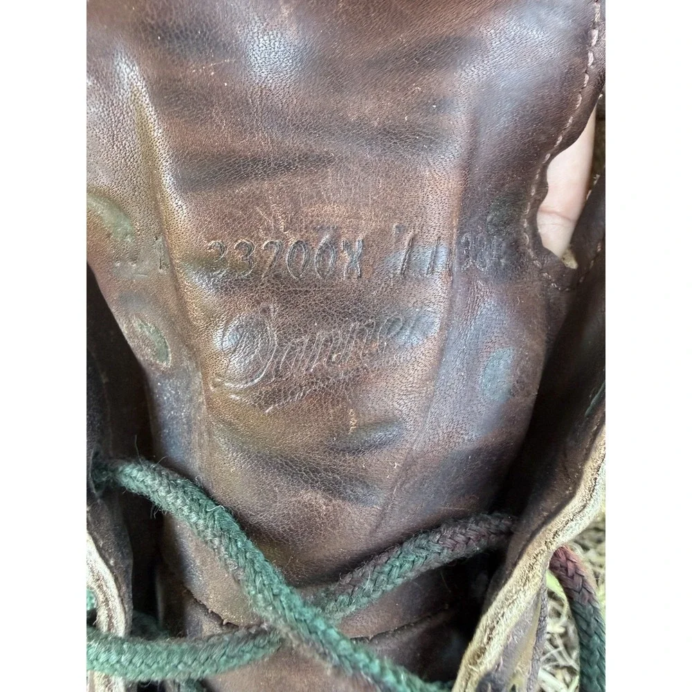 VTG 90s Danner Light 33200 Gore-Tex Hiking Boots Brown Green USA Made Gorpcore